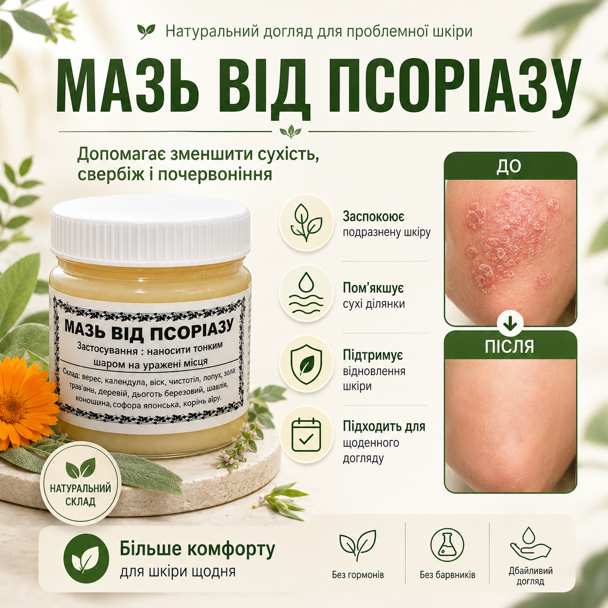 Мазь для суглобів Карпатське здоровʼя